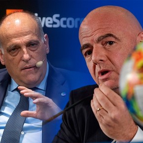 El duro comunicado con el que Javier Tebas pidió la renuncia de Infantino: "Esto es solo la punta del iceberg"