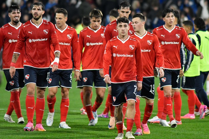Independiente y el síndrome de la manga corta. (Fotobaires).