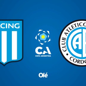A qué hora juega hoy Racing vs. Belgrano y por dónde se puede ver EN VIVO la Copa Argentina 2026