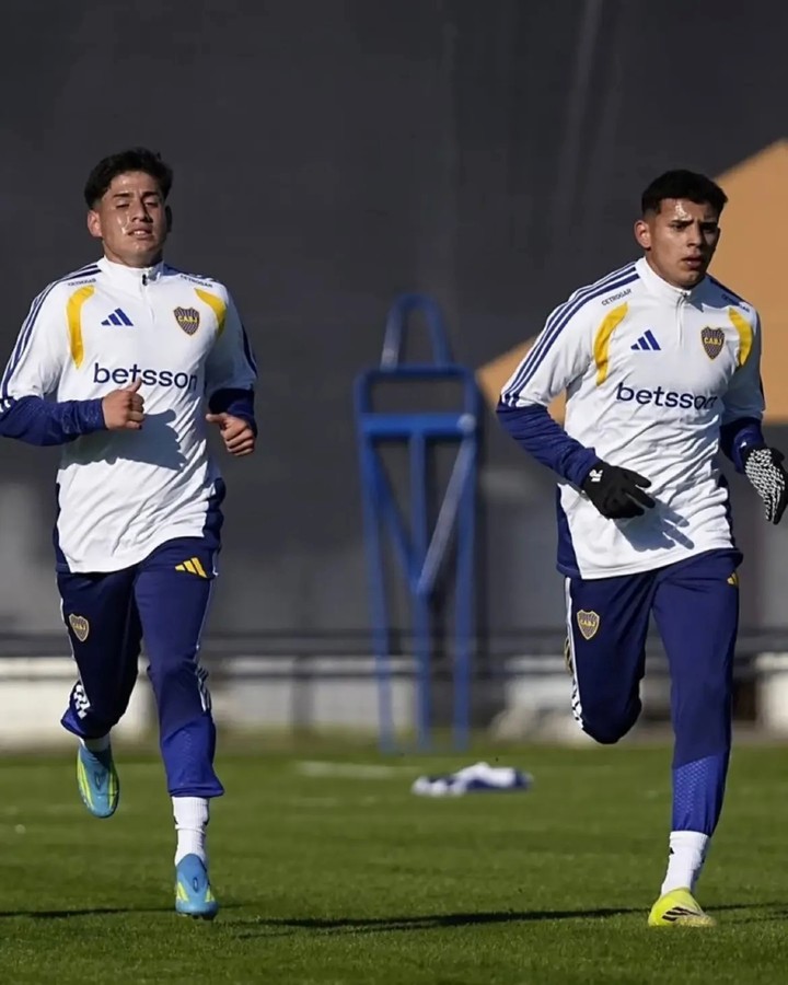 Zárate eligió entre las dos joyas de Boca. (Prensa Boca)