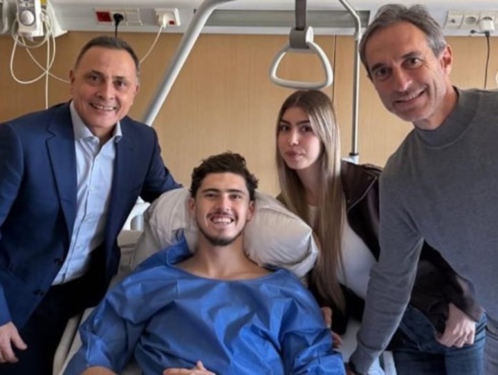 Joaquín Panicheli fue operado rápidamente. (Instagram @joaco_paniocheli)