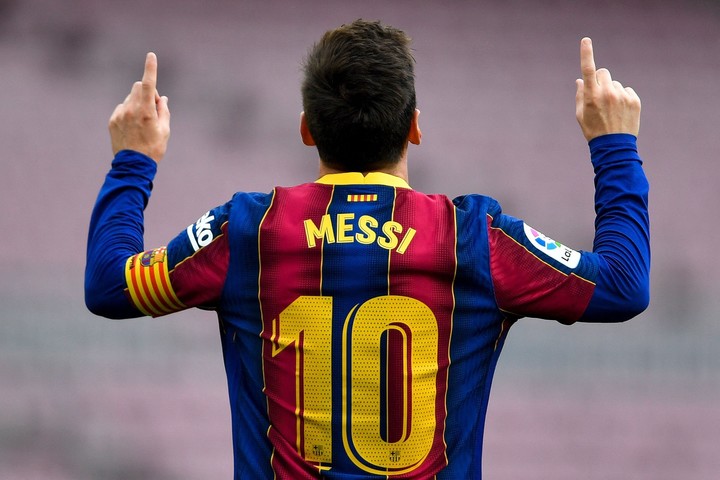 Leo, dominante en La Liga. (Photo by Pau BARRENA / AFP)