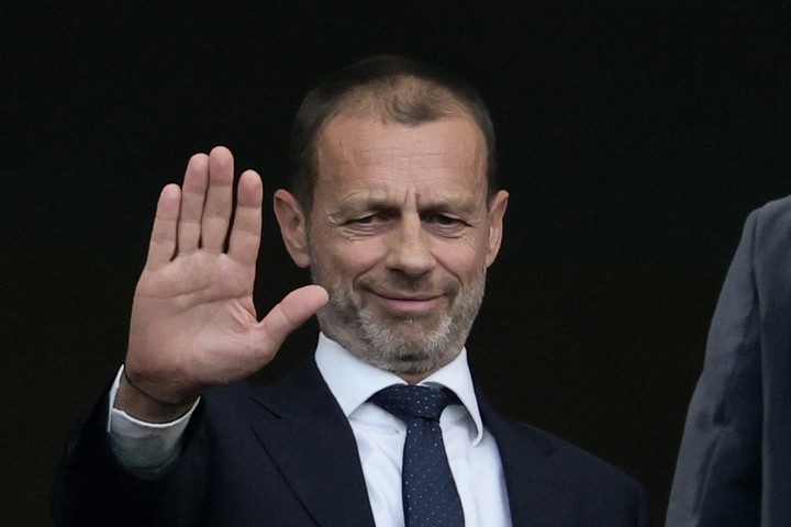 Ceferin, presidente de UEFA (EFE). 