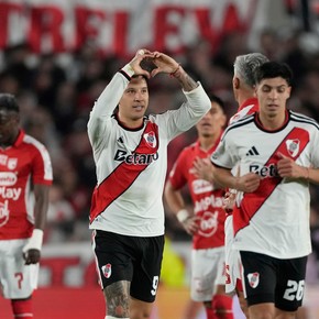 Video: Driussi, en modo goleador, volvió y convirtió contra Independiente Santa Fe