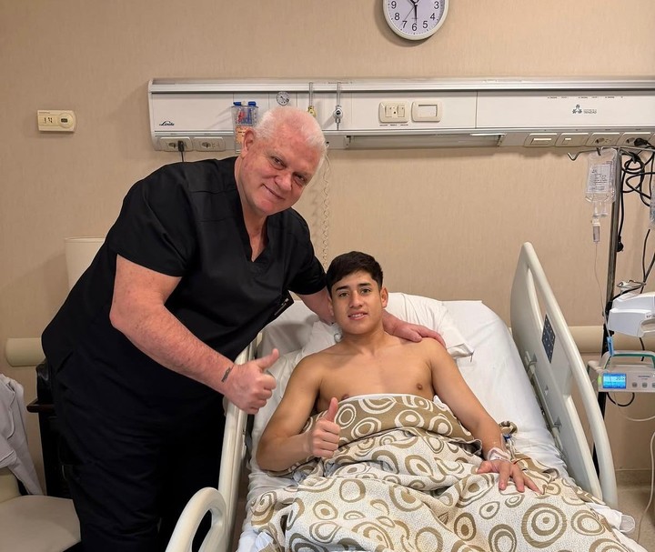 El doctor Jorge Batista operó a Tomás Aranda.