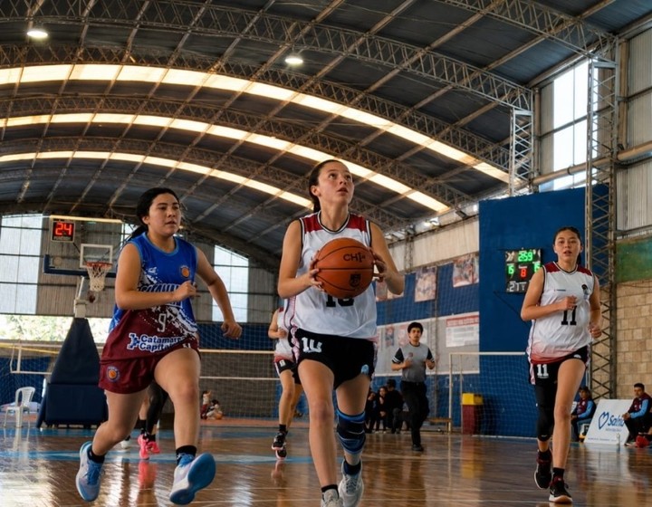Campeonato Argentino de Infantiles en acción.