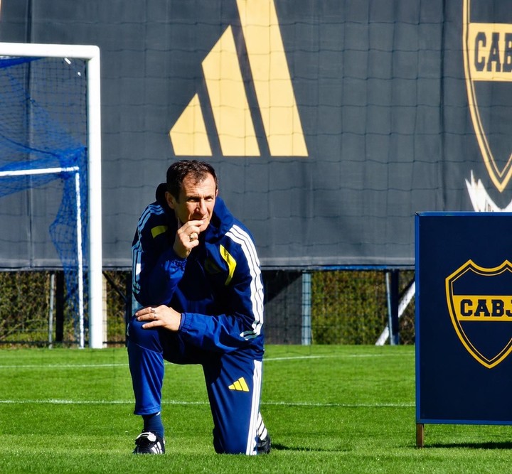 El Vasco repite el equipo. (Prensa Boca)