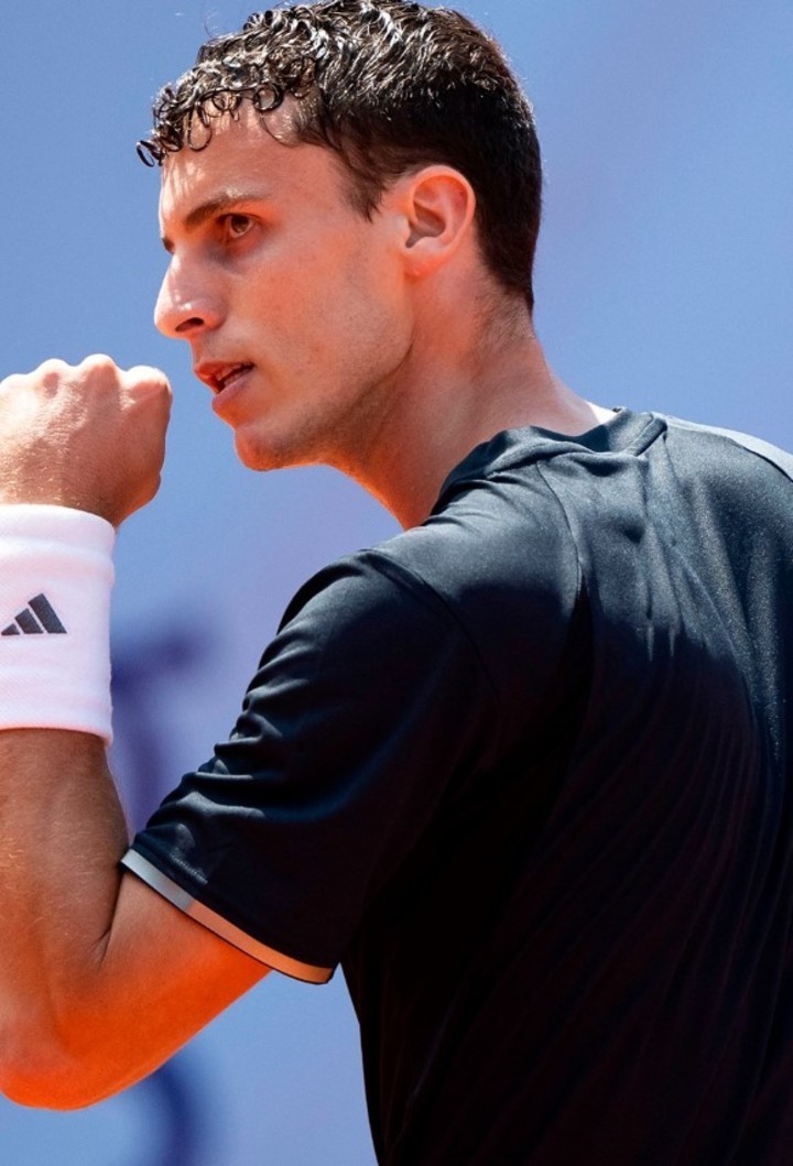 Juanma Cerúndolo debutó con triunfo en Montreal. (@espntenis)