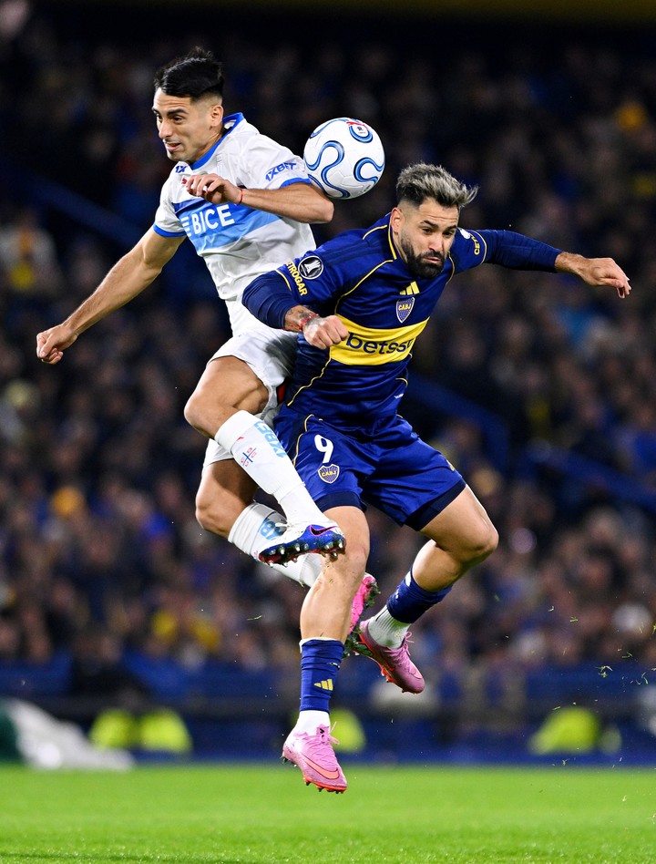 Milton Giménez disputó minutos en apenas dos partidos desde la llegada de Arruabarrena a Boca.