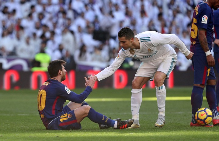 Messi contra el Real Madrid. (REUTERS)