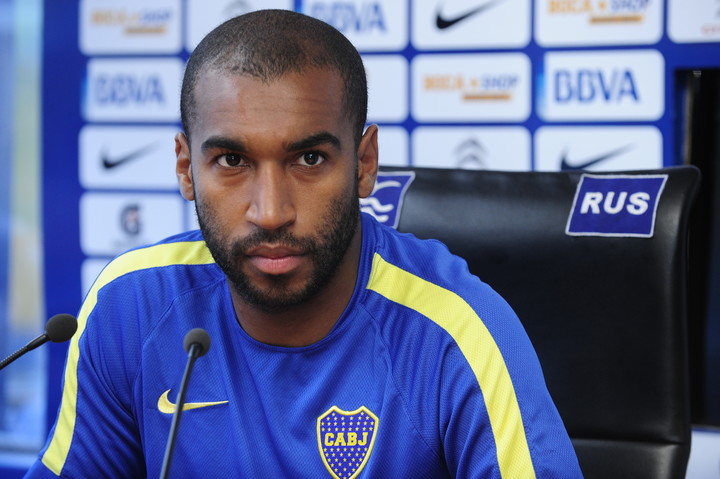 Alexis Rolín en Boca. FOTO: Ruben Digilio