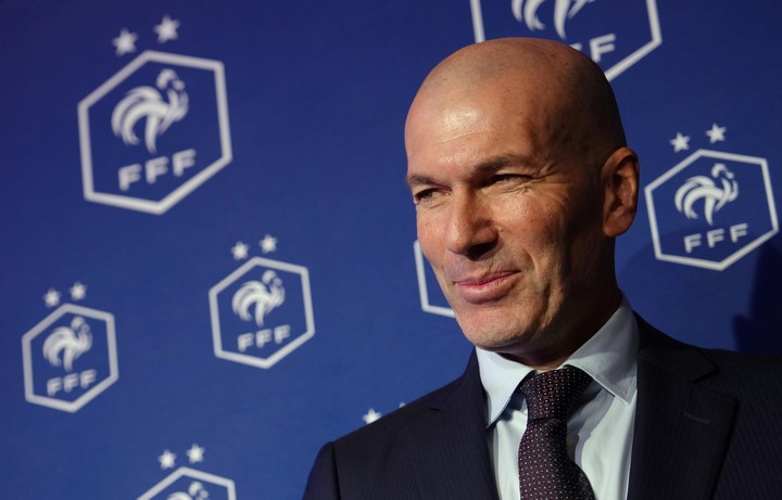 Zinedine Zidane, nuevo DT de Francia.