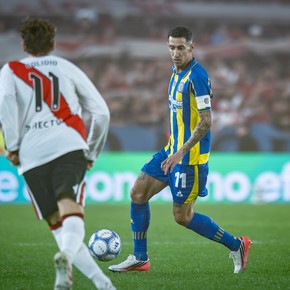 El partido de Di María contra River: pase de hombrito, lujos y habilitaciones