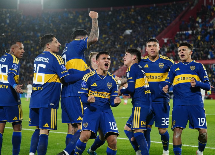 Boca goleó 3-1 en la ida (Foto Marcelo Carroll).