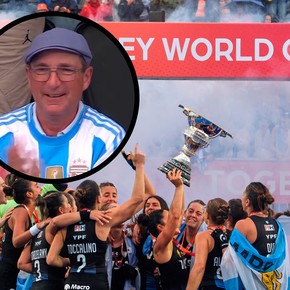 Video: la emoción en la tribuna de Cachito Vigil por el Mundial de Las Leonas