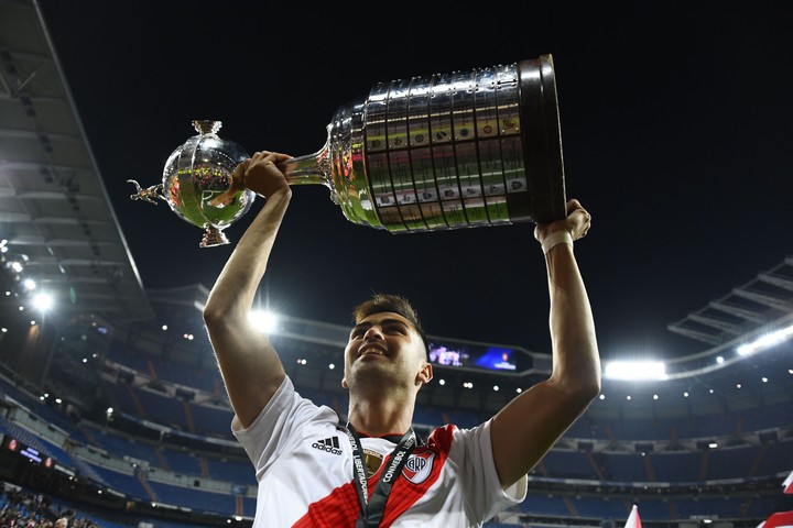 River, histórico en Madrid. (Gabriel BOUYS / AFP)