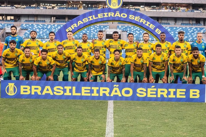 El plantel de Cuiabá (Foto: Prensa Cuiabá).
