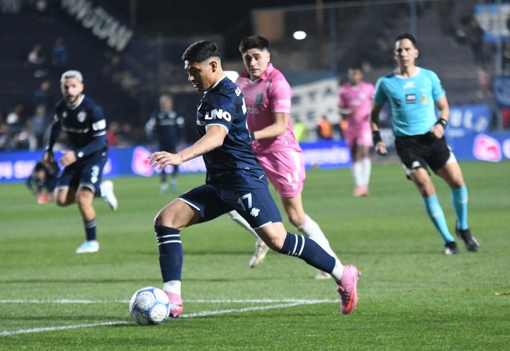 Maxi Salas debutó en Independiente Rivadavia.