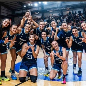Con autoridad y ante su gente: debut ideal de Argentina en el Sudamericano femenino