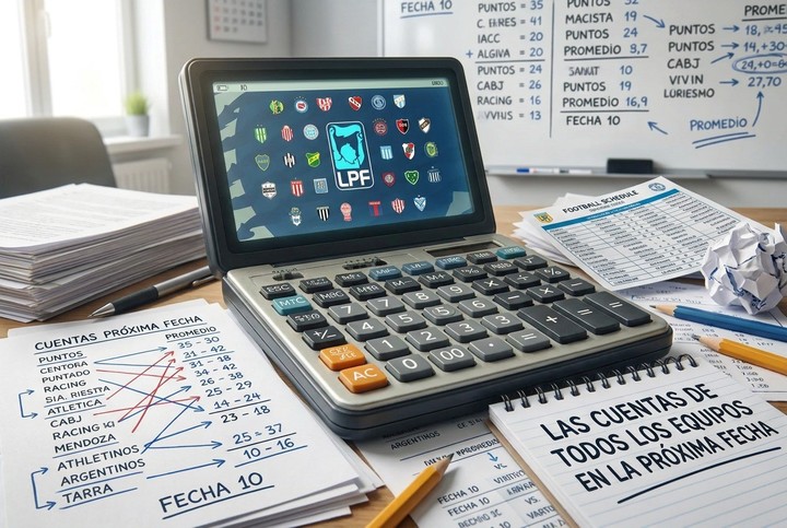 La calculadora de Olé para una nueva fecha del Clausura.