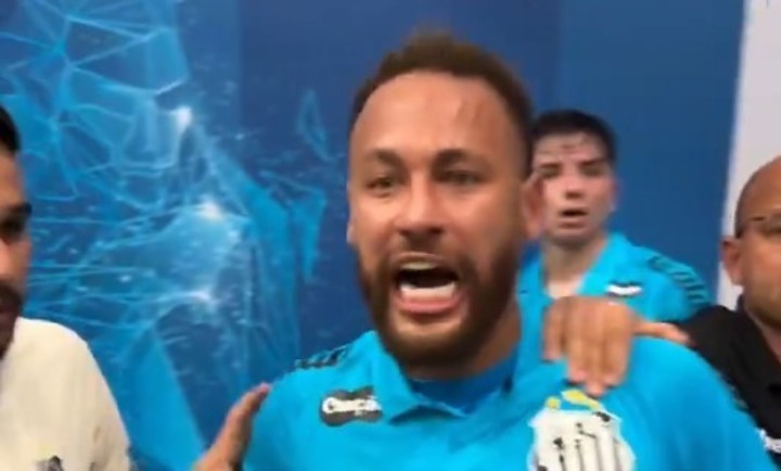 El ataque de furia de Neymar.