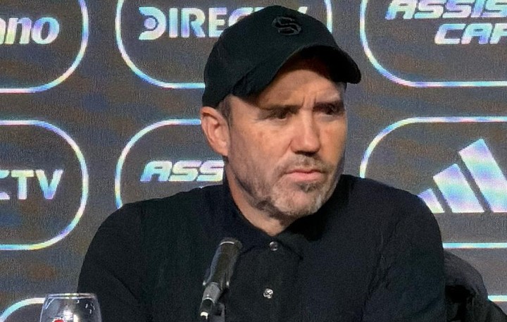 Coudet se despidió de River.