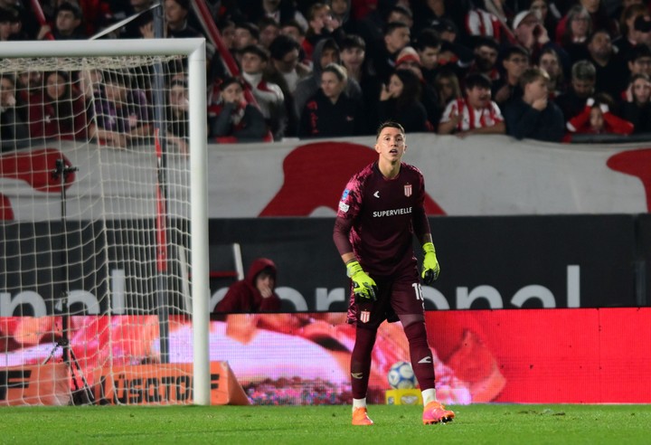 Muslera en acción (Fotobaires).