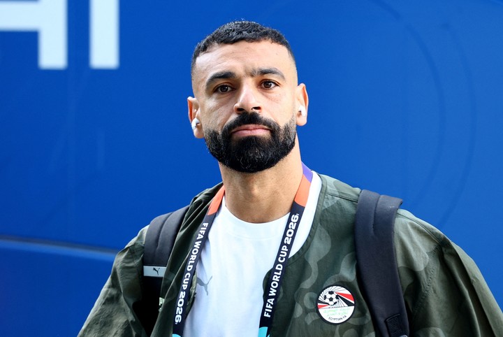 Mohamed Salah en el Mundial 2026. (REUTER)
