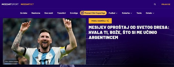 Mozzart Sport (Serbia).