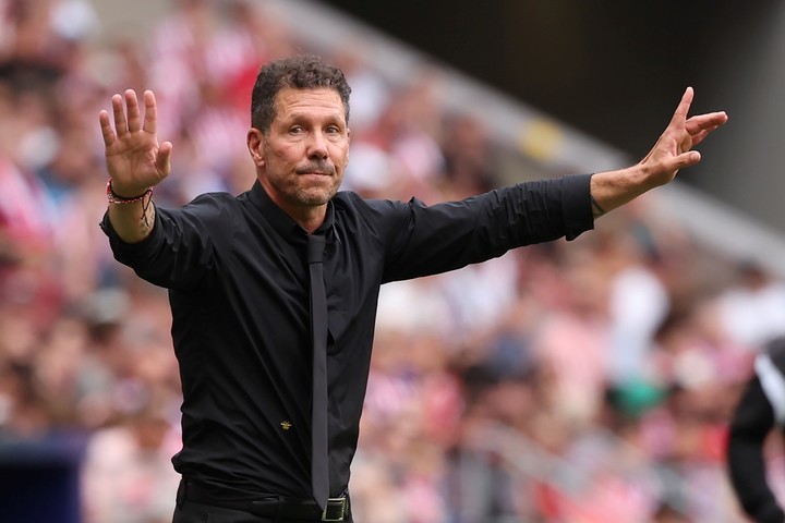 Diego Simeone vs. Villarreal. (EFE)
