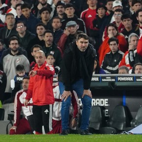 Video: la reacción de Coudet y del Monumental cuando River quedó eliminado de la Sudamericana