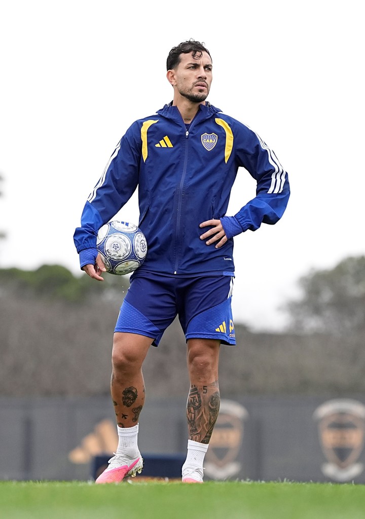 Paredes acumula 355 minutos en los últimos partidos. (Prensa Boca)