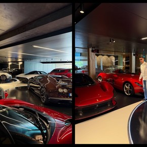 Cristiano Ronaldo mostró parte de su increíble colección de autos de lujo: "Mis juguetes"