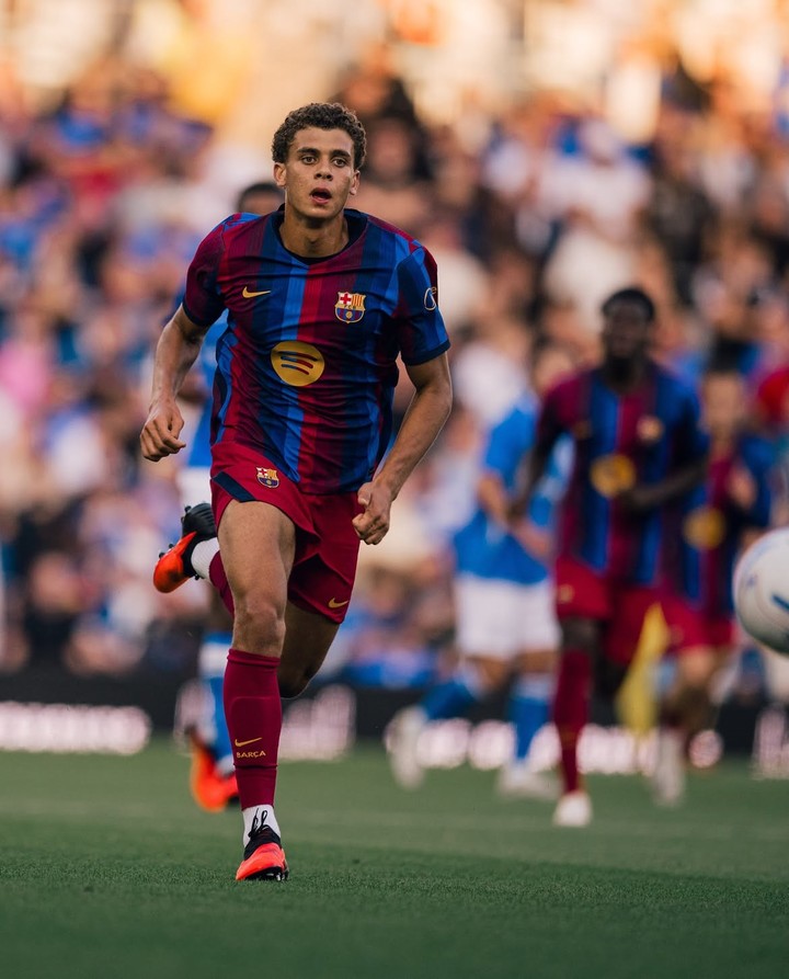 Abdelkarim hizo dos goles en uno de los amistosos (Foto: Instagram).
