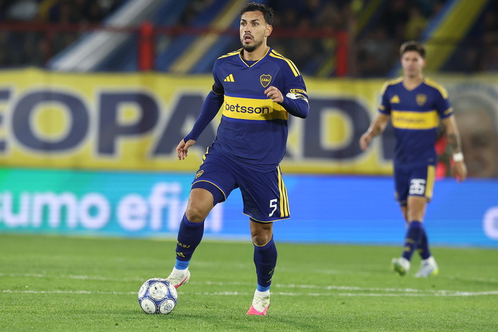 Paredes habló tras el empate en Parque Patricios (Foto: Alejandro Pagni).