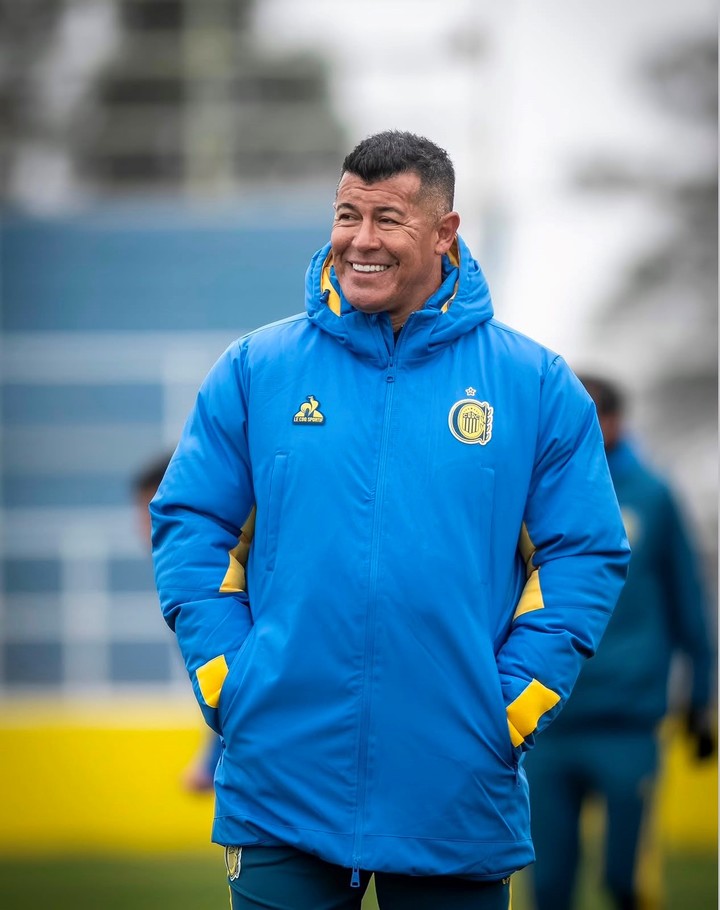 Jorge Almirón. (@rosariocentral)