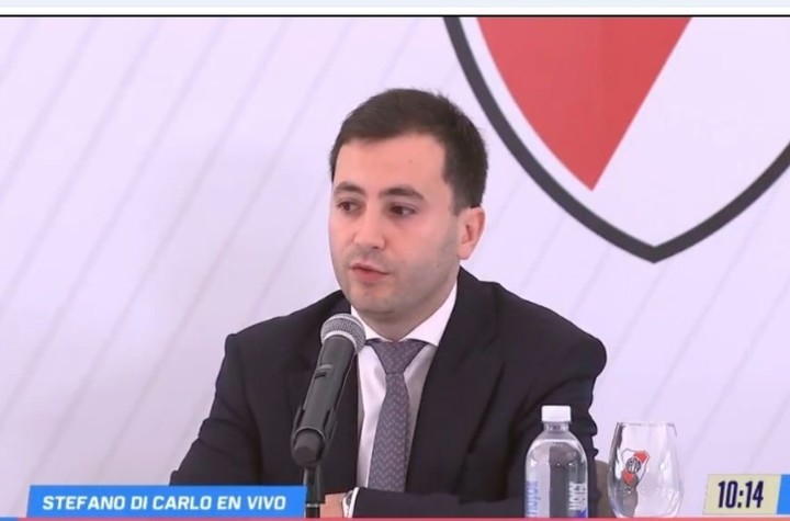 Di Carlo, presidente de RIVER.