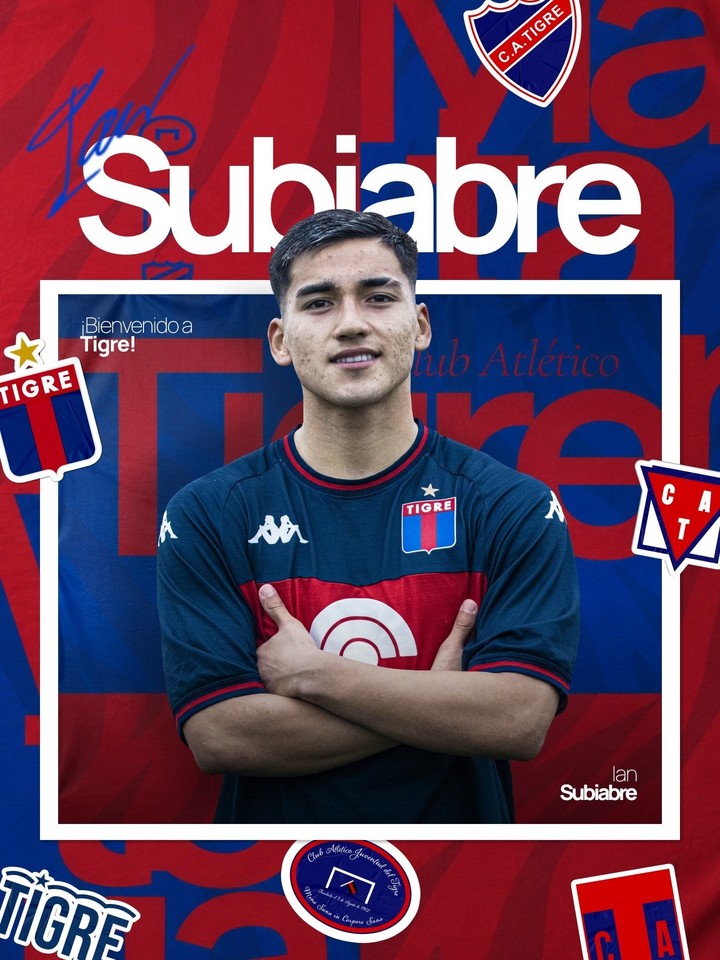 Subiabre fue anunciado en Tigre.
