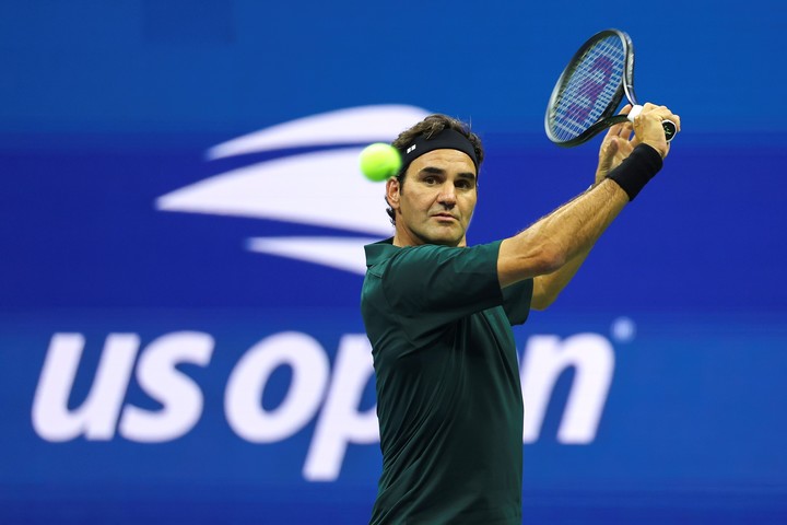 Roger Federer reapareció en el US Open. (Foto: EFE) 