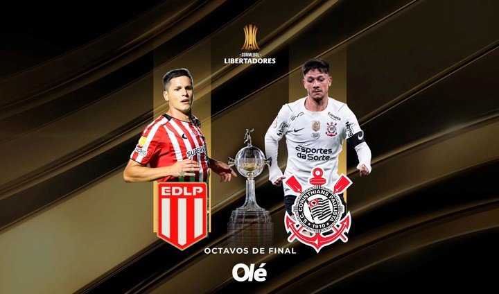 Estudiantes se medirá con Corinthians.