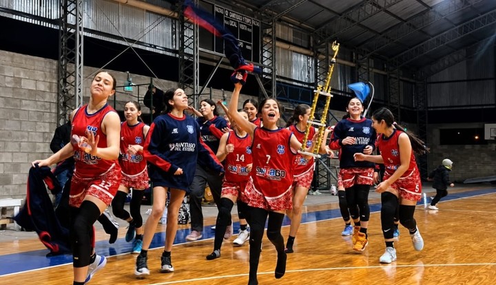 Campeonato Argentino de Infantiles en acción.