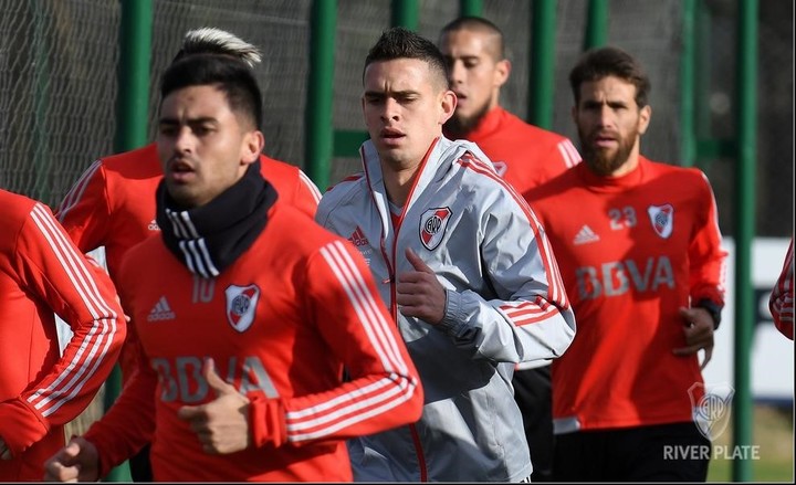 Borré es el segundo jugador que más veces jugó con Ponzio.