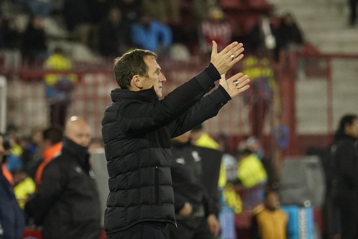 Foto: Fernando de la Orden / Deportes - Rodolfo Vasco Arruabarrena Boca Juniors vs Recoleta Paraguay por Copa Conmebol Sudamericana. En el estadio Tomás Ducó Huracán
11-08-2026 FTP CLARIN _FER2539_1.JPG Z DelaOrden