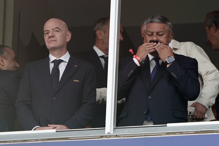 Infantino con Tapia en USA.