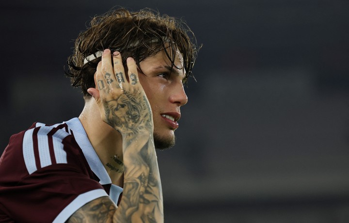 Alejandro Garnacho. (REUTERS)
