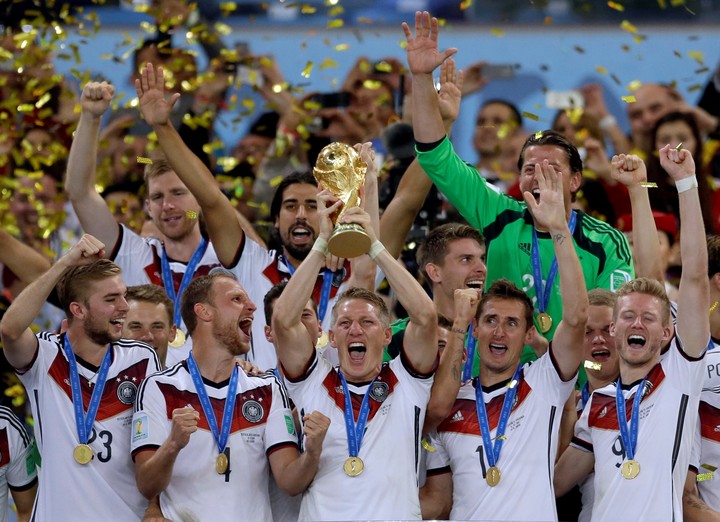 Alemania, campeón en 2014. (AP Photo/Natacha Pisarenko, File)