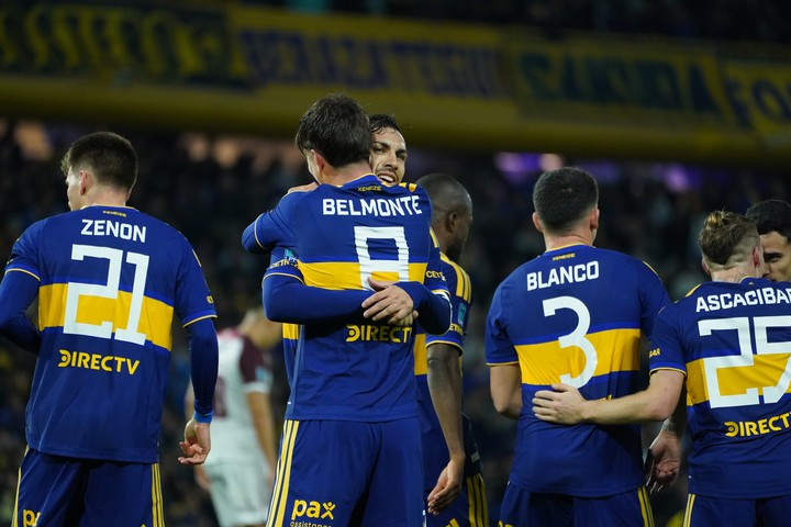 Boca le ganó a Lanús. FOTO: Juano Tesone