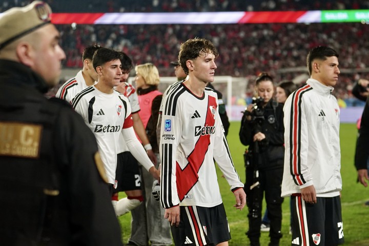 River y un momento que preocupa (Foto Maxi Failla).