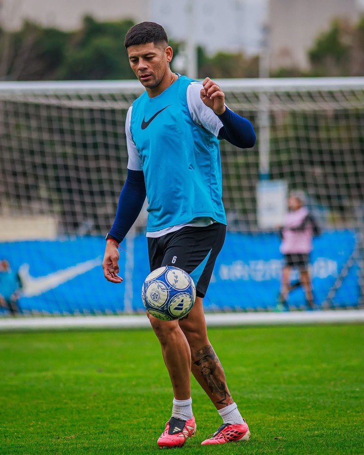 Marcos Rojo. Prensa Racing