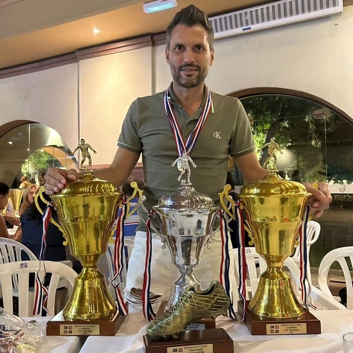 Luis Vidal, presidente de Recoleta, rival de Boca en la Sudamericana.
